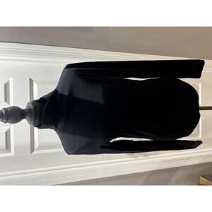 Rodebjer Black Long Sleeve Turtleneck Shirt Size 4